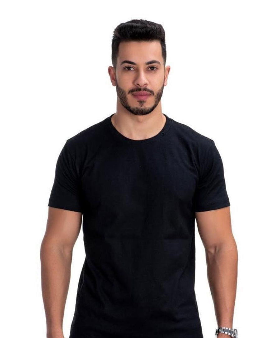 T-Shirt (Half Sleeve) - Black