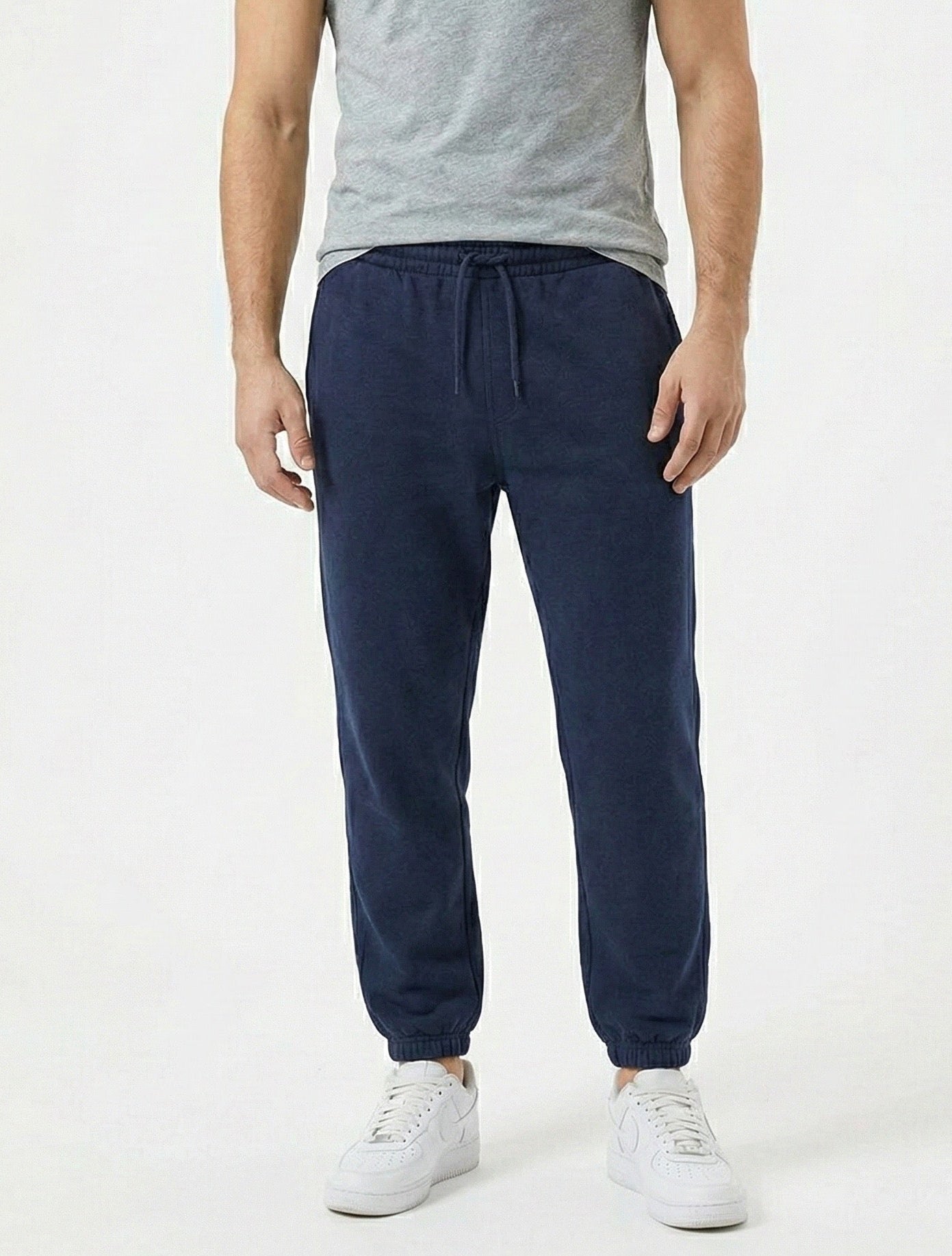 Basic Sweatpants - Navy Blue