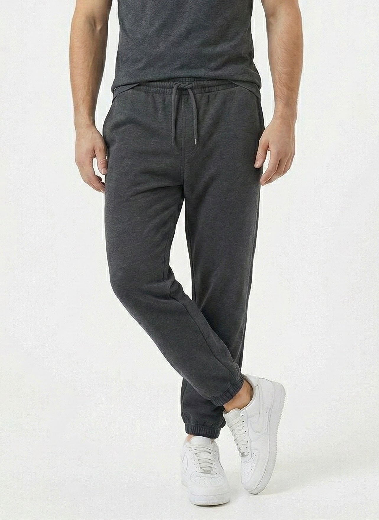 Basic Sweatpants - Dark Gray